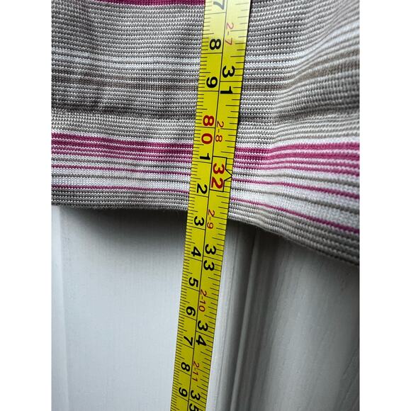 Nike FITDRY Tiger Woods Collection Men's Golf Polo Pink Tan Stripe Size XXL - Picture 8 of 9